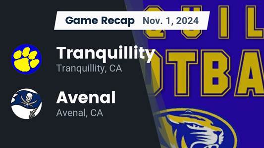 Football Game Preview: Tranquillity Tigers vs. Minarets Mustangs