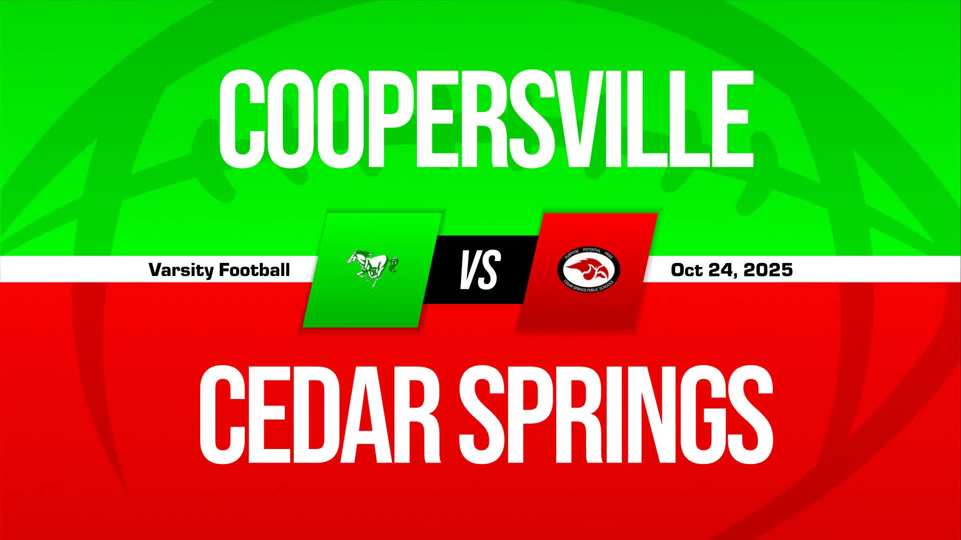 Football Game Preview: Coopersville Broncos vs. Kenowa Hills Knights + How To Watch