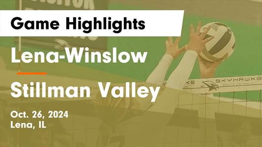 Volleyball Recap: Lena-Winslow Now  9-1 over Last Ten Games