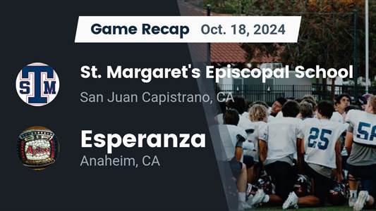 Football Recap: Esperanza Skates Past St. Margaret's with Ease