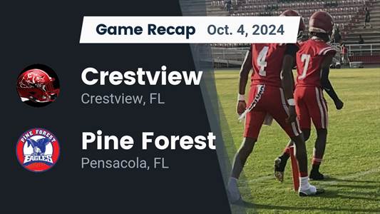 Football Recap: Crestview Comes Up Short Despite  Landon Scott's