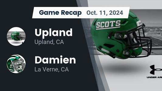 Football Recap: Upland's Losing Streak Snapped at Five Games