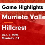Hillcrest vs. Murrieta Valley