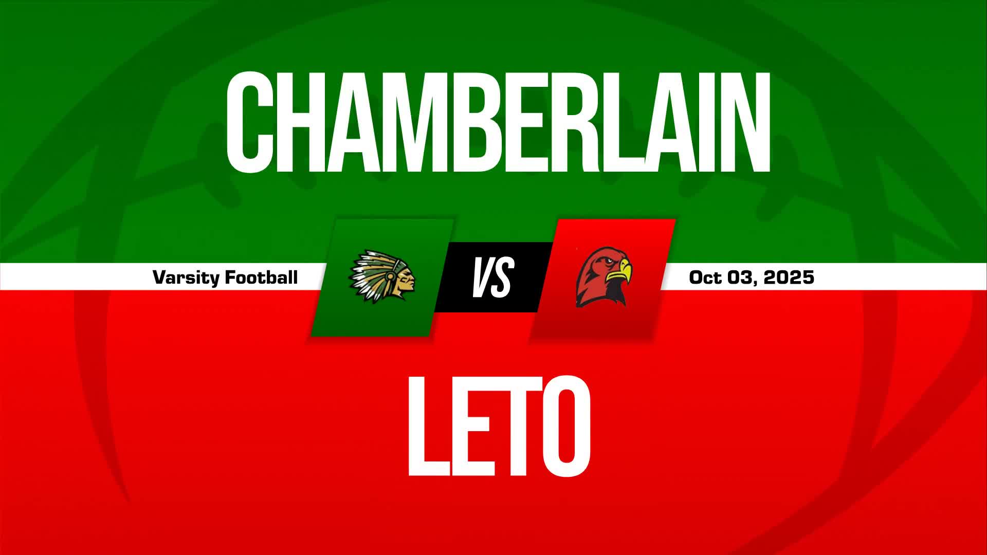 Football Game Preview: Chamberlain Storm vs. Jefferson Dragons