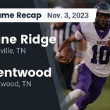 Brentwood vs. Cane Ridge