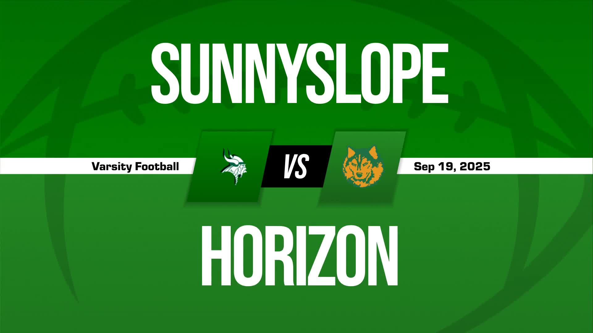 Football Recap: Make It Four in a Row for Sunnyslope + How To Watch