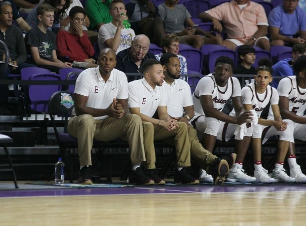 Penny Hardaway (far left) is proving he is no novelty act as a high school basketball coach, knocking off Kevin Boyle and Montverde Academy over the weekend.