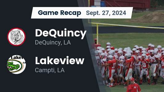 Football Recap: Lakeview Comes Up Short