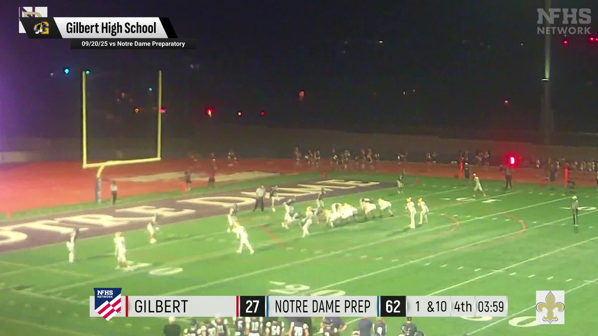 Football Recap: ALA - Gilbert North Takes Down Ranked Arizona College Prep + How To Watch