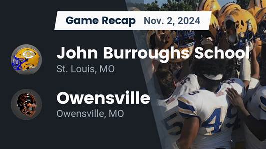 Football Recap: Burroughs Takes Down St. Clair in a Playoff Batt