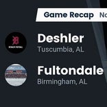 Deshler has no trouble against Fultondale