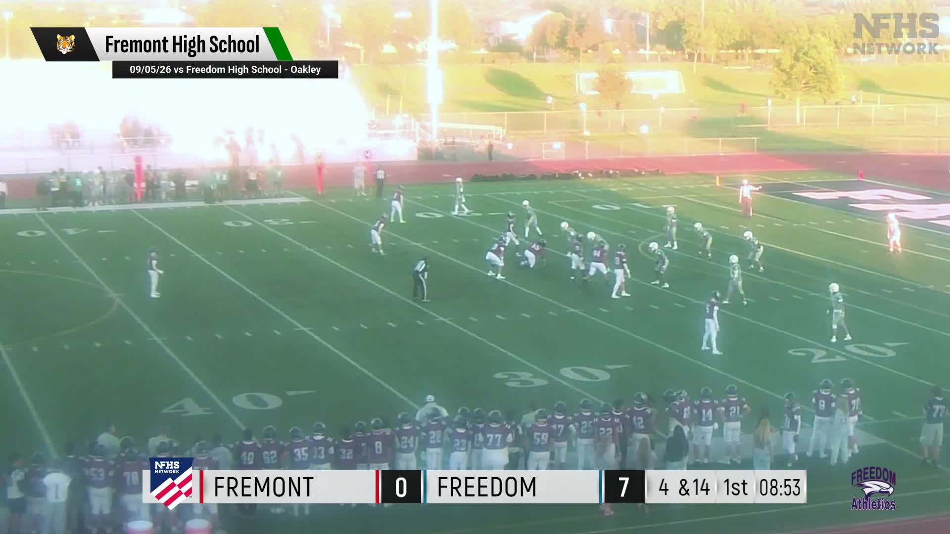 Football Recap: Fremont's Offense Comes Alive in a Win
