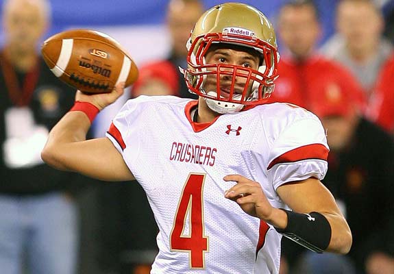 Jon Germano returns for his second season guiding Bergen Catholic's high-octane offense.