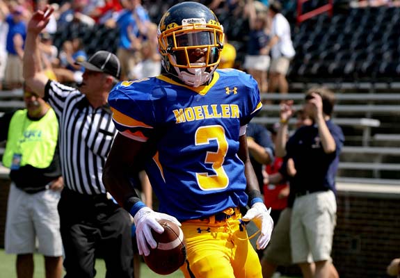 Keith Watkins has numerous Division I offers. He'll carry the load on offense for Archbishop Moeller.
