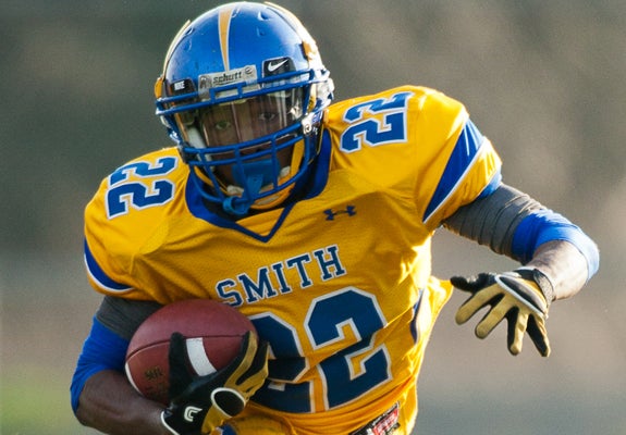 DeShawn McClease is one of the nation's top young running backs. He should be able to fill the void left by J.C. Coleman.