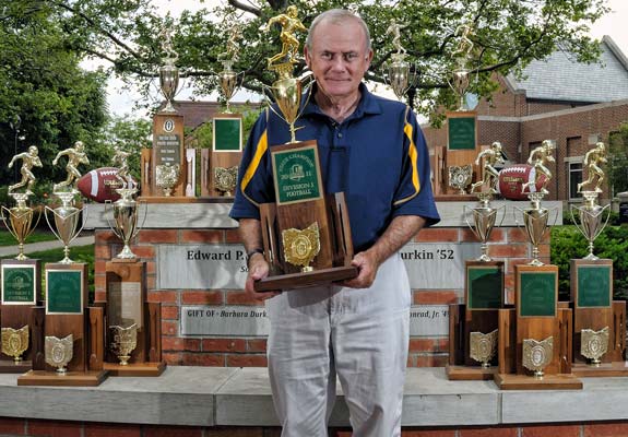 St. Ignatius head coach Chuck Kyle has a place on any Mount Rushmore of coaches. He's guided St. Ignatius to 11 state titles and could add another this fall.