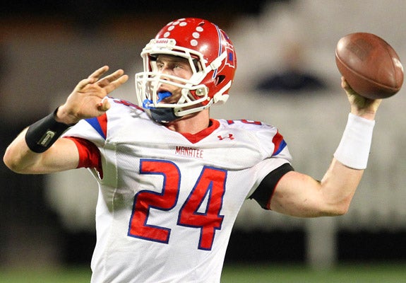 Cord Sandberg makes the Manatee offense tick and is a big reason the team enters the summer ranked No. 1.