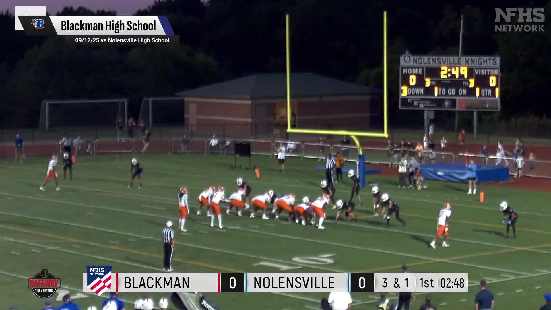 Football Recap: Maryville Falls Short of Blackman in the Playoffs + How To Watch