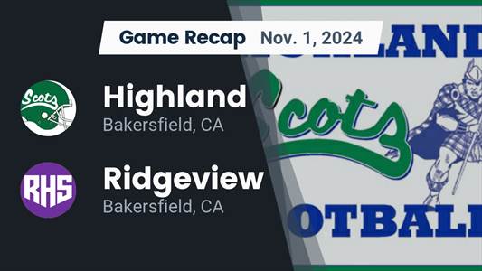Football Recap: Ridgeview Comes Up Short