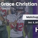 Football Game Recap: Huntland vs. Grace Christian Academy
