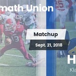 Football Game Recap: Klamath Union vs. Henley