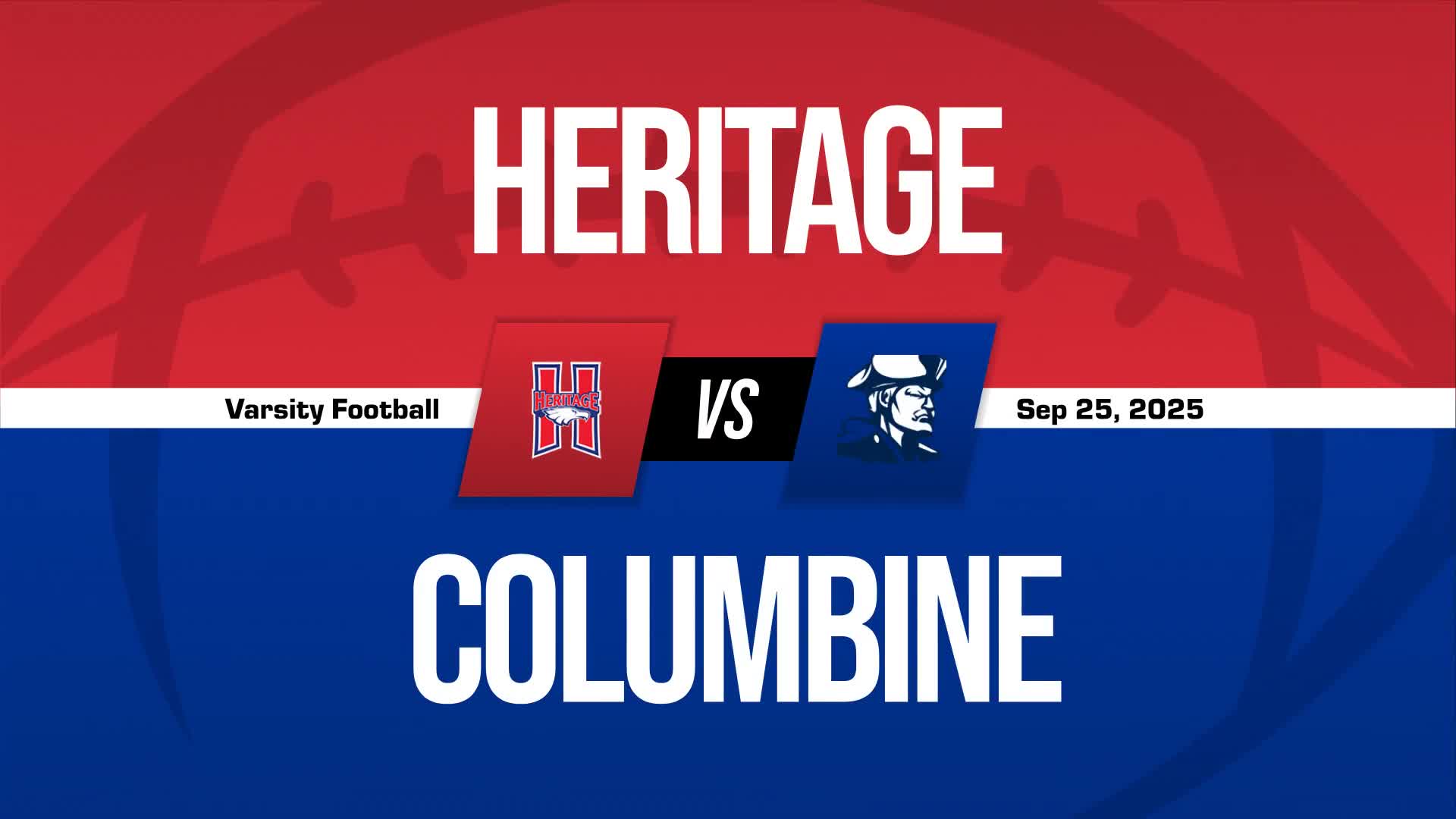 Football Recap: Heritage Falls Short Against Ranked Columbine
