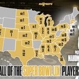 Where Super Bowl LIX participants from the Kansas City Chiefs, Philadelphia Eagles played high school football