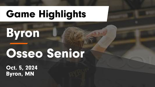 Volleyball Recap: Byron Comes Up Short