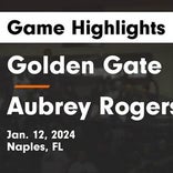 Golden Gate vs. Aubrey Rogers