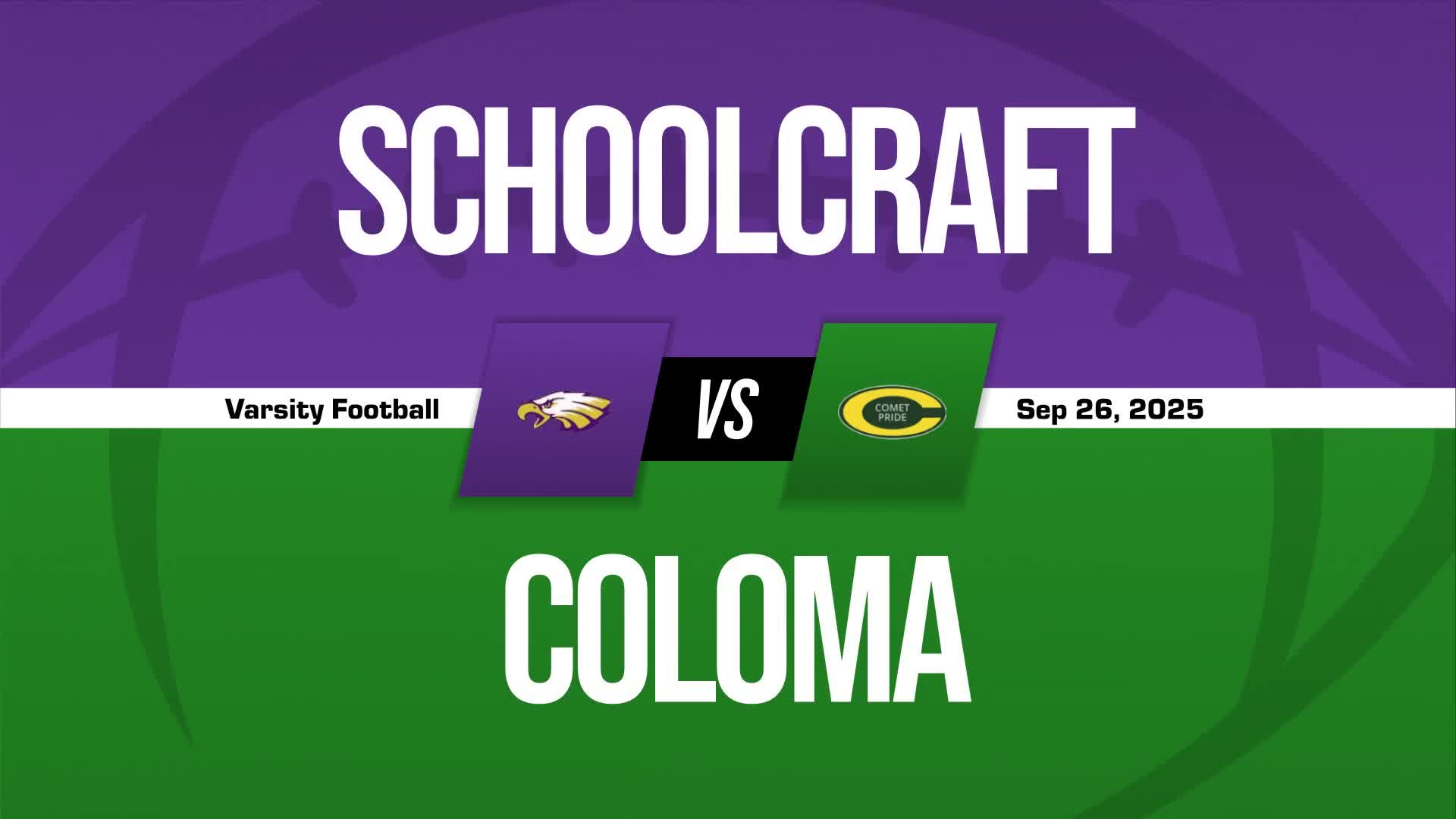 Football Recap: Coloma Wins Going Away Against Kellogg