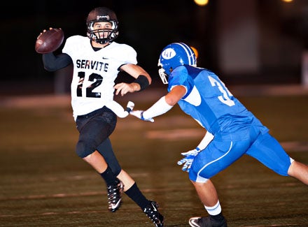 Servite quarterback Cody Pittman is a three-sport standout.
