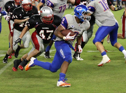 Shaq Powell leads Gorman's potent offensive attack.
