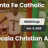 Football Game Recap: Santa Fe Catholic vs. Ocala Christian
