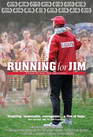 A "Running for Jim" documentary poster