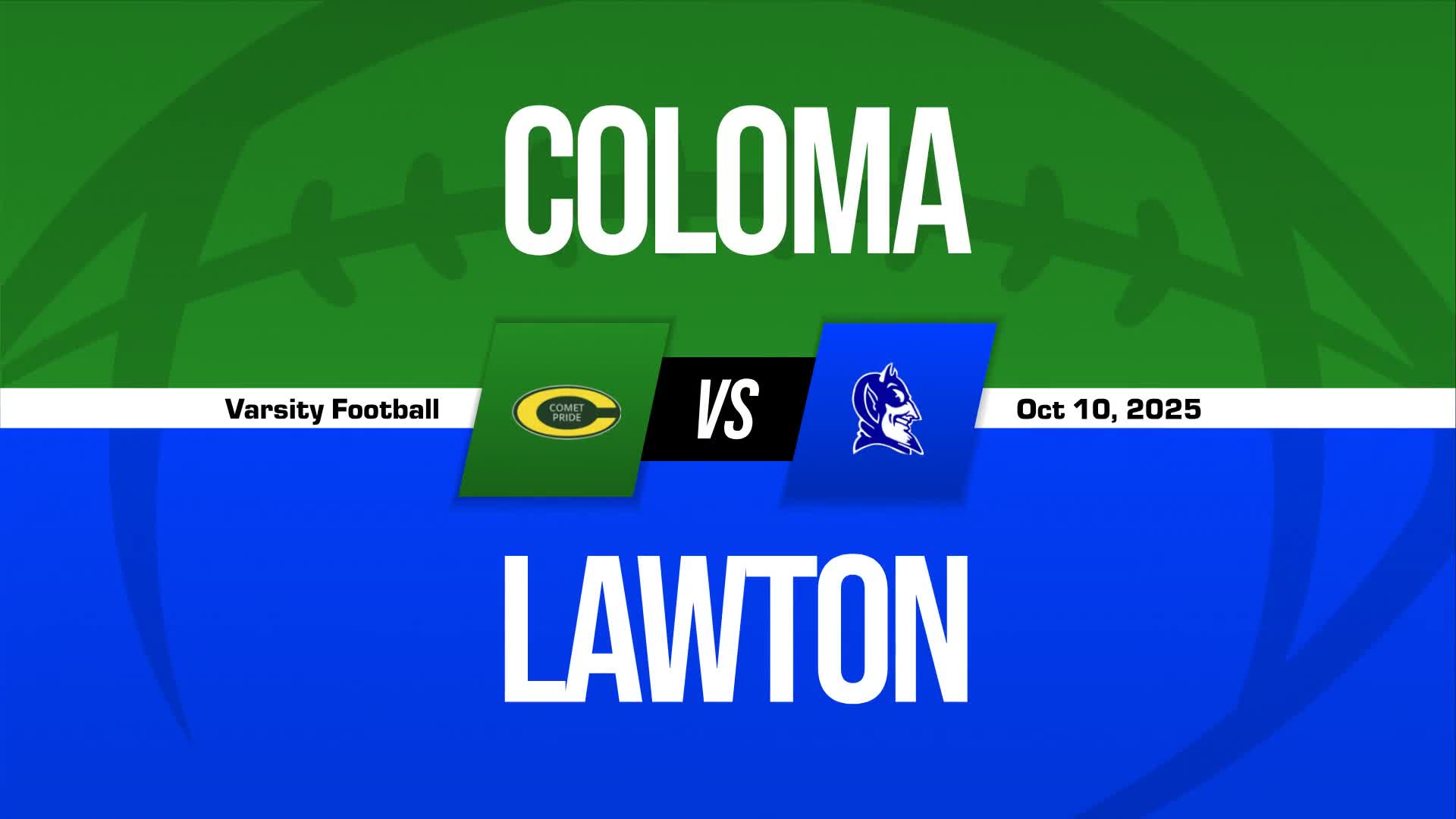 Football Game Preview: Coloma Comets vs. Galesburg-Augusta Rams + Official Tickets