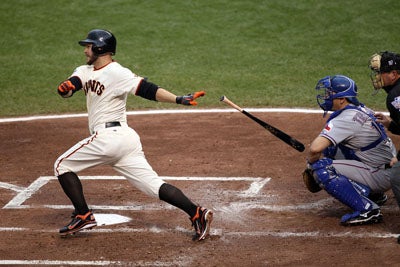 Ross has reached base four times in two WS games.