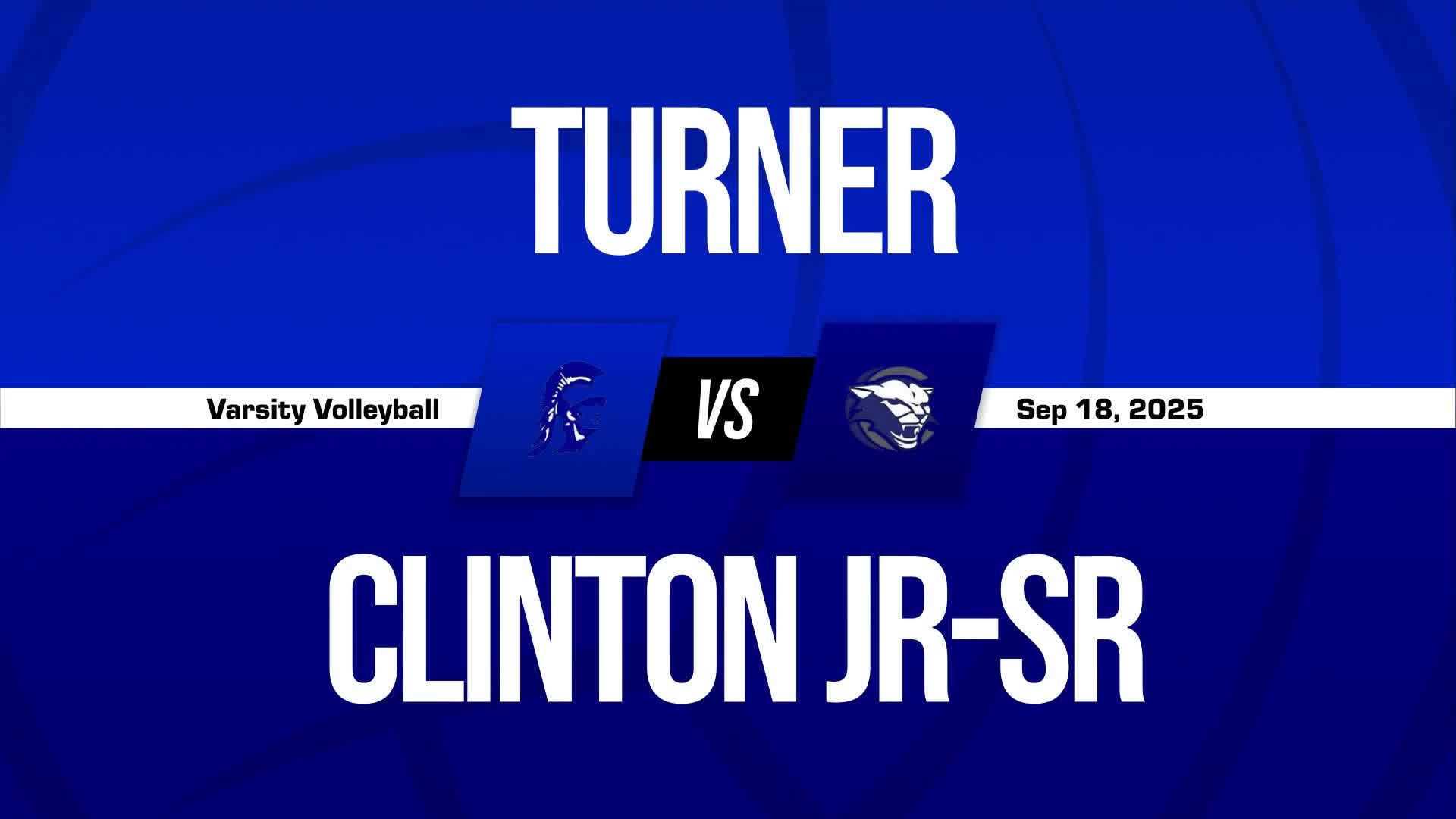 Volleyball Recap: Turner Wins Going Away Against Clinton