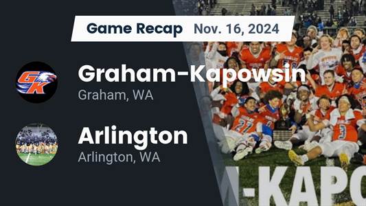 Football Recap: Arlington Skates Past Graham-Kapowsin with Ease