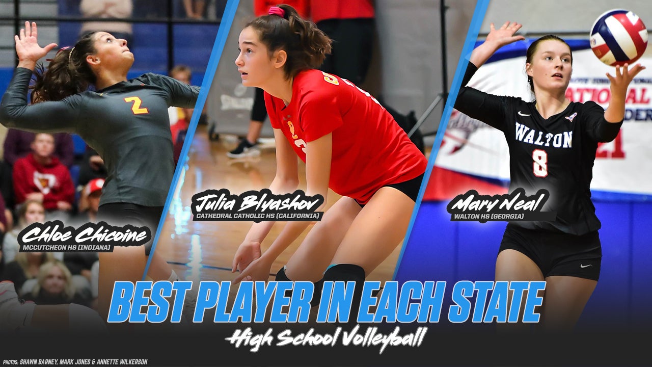 High school volleyball Best player in all 50 states for 2022