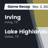 Football Game Recap: Irving Tigers vs. Lake Highlands Wildcats