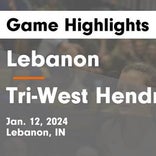 Basketball Game Recap: Tri-West Hendricks Bruins vs. Lebanon Tigers