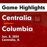 Basketball Game Recap: Columbia Eagles vs. Red Bud Musketeers