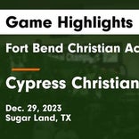 Fort Bend Christian Academy has no trouble against The Woodlands Christian Academy