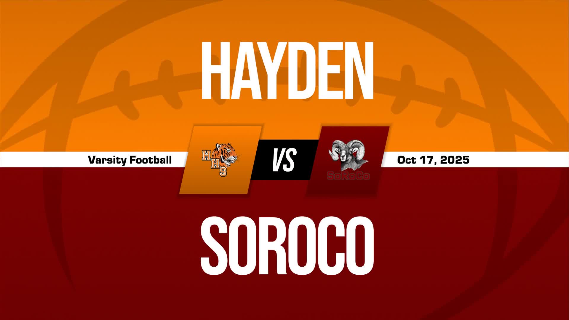 Football Game Preview: Hayden Tigers vs. Vail Christian Saints