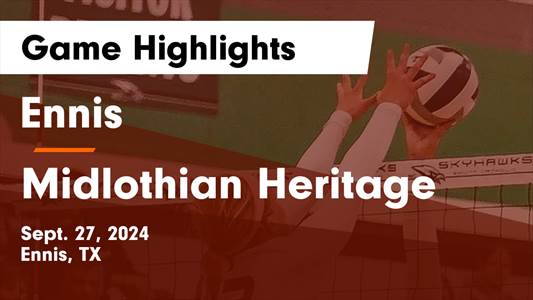 Volleyball Game Preview: Ennis Lions vs. Midlothian Panthers