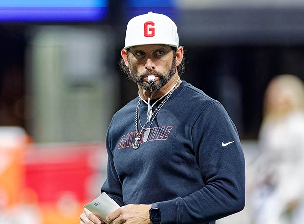 Gainesville High School announced Tuesday in a press release that Josh Niblett was stepping down after four seasons as the Red Elephants' head coach. Niblett led Gainesville to two state finals appearances during his tenure. (PHOTO: Cecil Copeland)