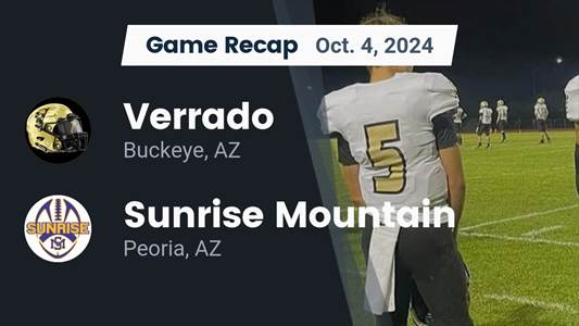 Football Recap: Verrado Skates Past Marcos De Niza with Ease