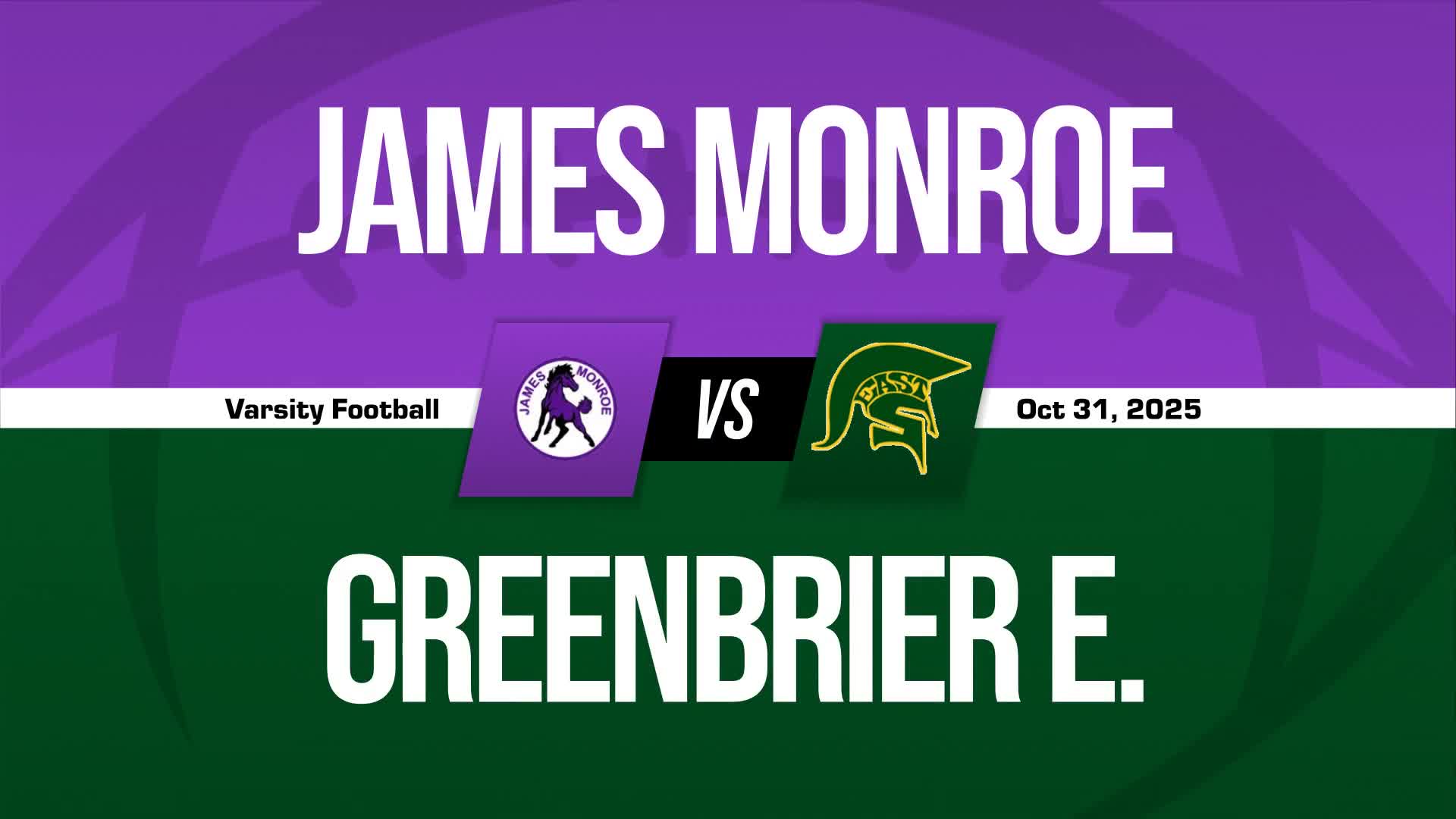 Football Game Preview: James Monroe Mavericks vs. Tug Valley Panthers + Official Tickets