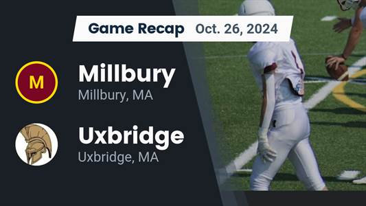 Football Recap: Uxbridge Beats Millbury for Their 20th Straight 