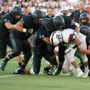 Tigard's swarming defense.
